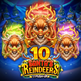 logo 10 Santas Reindeers