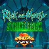 logo Rick and Morty Strike Back Rapid Fire Jackpots