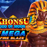 logo Khonsu God of Moon Mega Fire Blaze