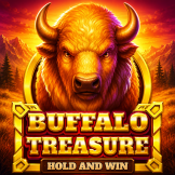 logo Buffalo Treasure Hold and Win