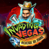 logo Invading Vegas Revenge on Mars