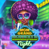 MGM Grand Emerald Nights logo