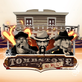 Tombstone No Mercy logo