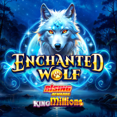 logo Enchanted Wolf Rising Rewards King Millions
