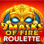 9 Masks Of Fire Roulette 徽标