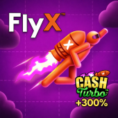logo FlyX Cash Turbo