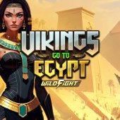 logo Vikings Go To Egypt Wild Fight