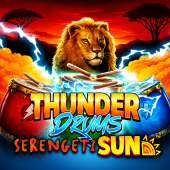 logo Thunder Drums Serengeti Sun