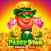 logo Paddy Star Smash and Win