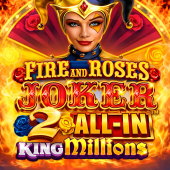 logo Fire and Roses Joker 2 All-In King Millions