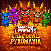 logo Amazing Legends Lucky Devils Pyromania