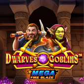 logo Mega Fire Blaze Dwarves And Goblins