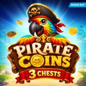 logo Pirate Coins: 3 Chests