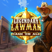 logo Legendary Lawman Cash Em All