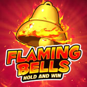 logo Flaming Bells Hold and Win