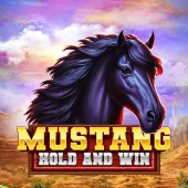 logo Mustang Hold and Win