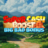 logo Super Cash Boost Big Bad Bonus