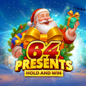 logo 64 Presents Hold and Win