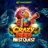 logo Crazy Red Nest Quest