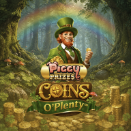 logo Piggy Prizes Coins O Plenty