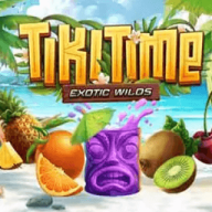 logo Tiki Time Exotic Wilds
