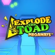 logo Explode The Toad Megaways