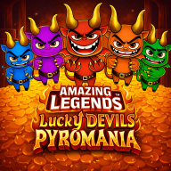 logo Amazing Legends Lucky Devils Pyromania
