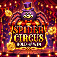 logo Spider Circus Hold and Win