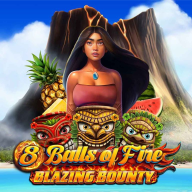 logo 8 Balls of Fire Blazing Bounty