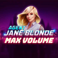 logo Agent Jane Blonde Max Volume