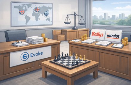 Ultime notizie: Evoke conferma i colloqui per l'acquisizione di Bally's Intralot per 225 milioni di sterline img