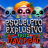 logo Esqueleto Explosivo Feliz Navidead