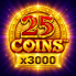 logo 25 Coins x3000