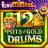 logo 12 Pots of Gold Drums King Millions