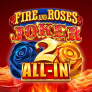logo Fire and Roses Joker 2 All-In