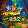 logo Leprechaun Charms Hold And Win