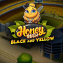 logo Honey Rush Black and Yellow