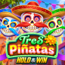 logo Tres Pinatas Hold & Win