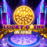 logo Wheel of Fortune Lucky Coins on Stage