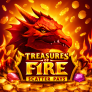 logo Treasures of Fire Scatter Pays