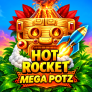 logo Hot Rocket Mega Potz