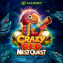 logo Crazy Red Nest Quest
