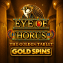 logo Eye of Horus The Golden Tablet Gold Spins