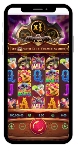 Wild Bandito slot screen