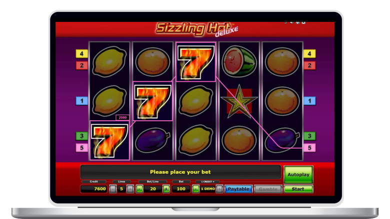 Sizzling Hot Deluxe - Lucky Seven