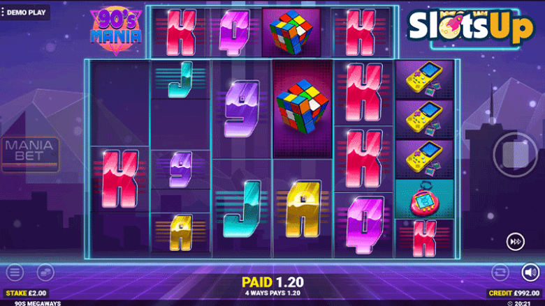 megaways di 90s mania