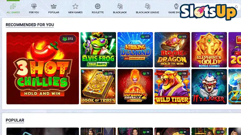 20Bet Casinò dal vivo