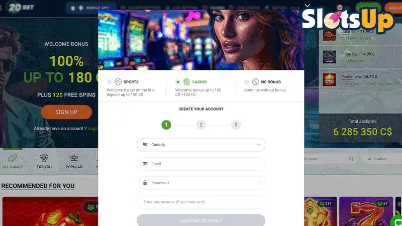 20Bet Accedi 2