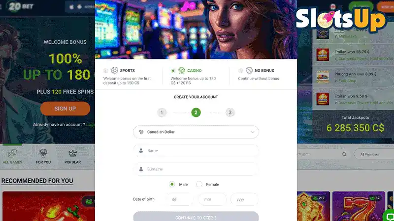 20Bet Accedi 3