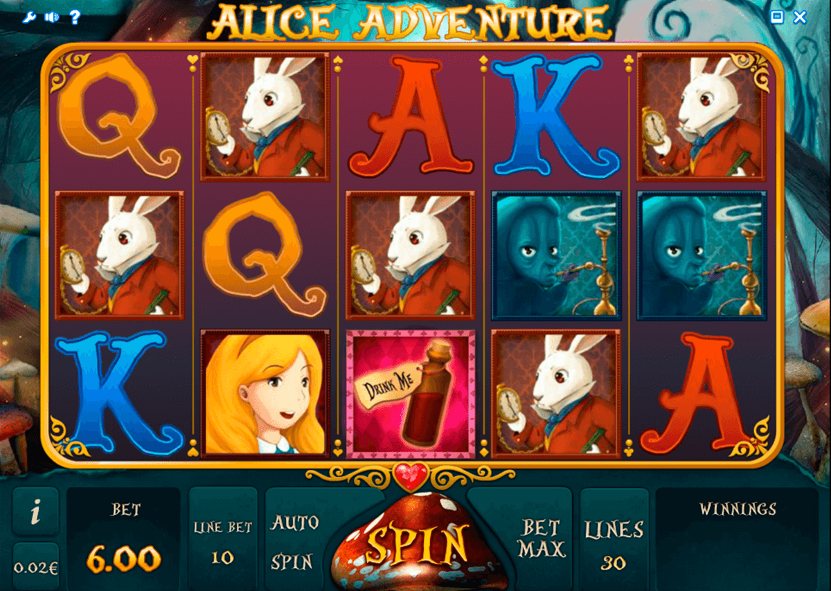 alice adventure isoftbet slot machine 
